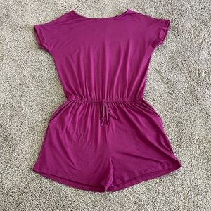 Purple romper